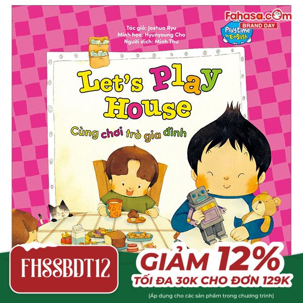 playtime in english - level 1 - let's play house - cùng chơi trò gia đình