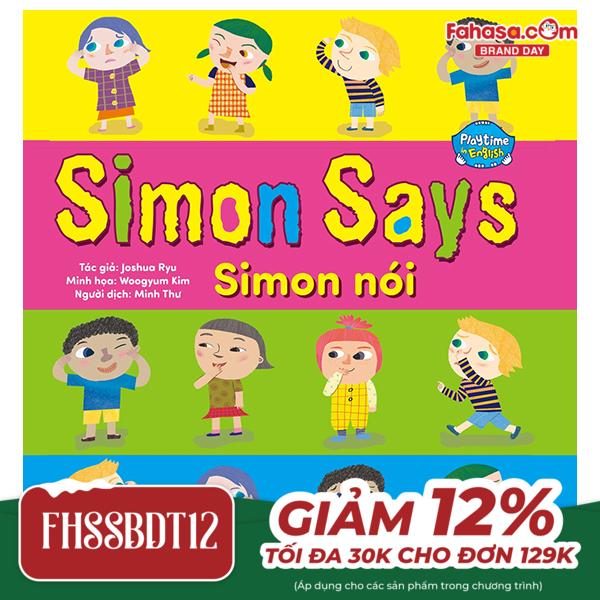 playtime in english - level 1 - simon says - simon nói