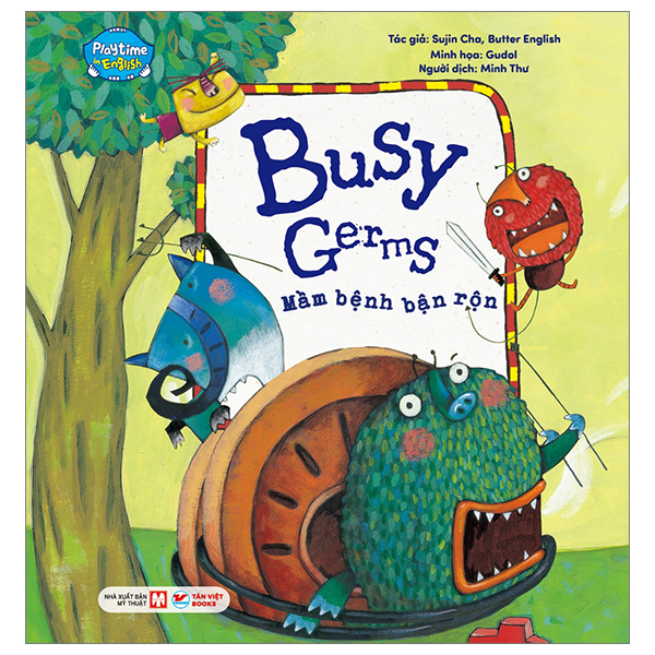 playtime in english - level 2 - busy germs - mầm bệnh bận rộn - Ảnh 2