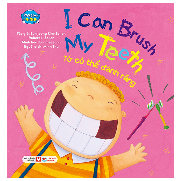 playtime in english - level 2 - i can brush my teeth - tớ có thể đánh răng - Ảnh 2
