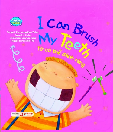 playtime in english - level 2 - i can brush my teeth - tớ có thể đánh răng - Ảnh 3