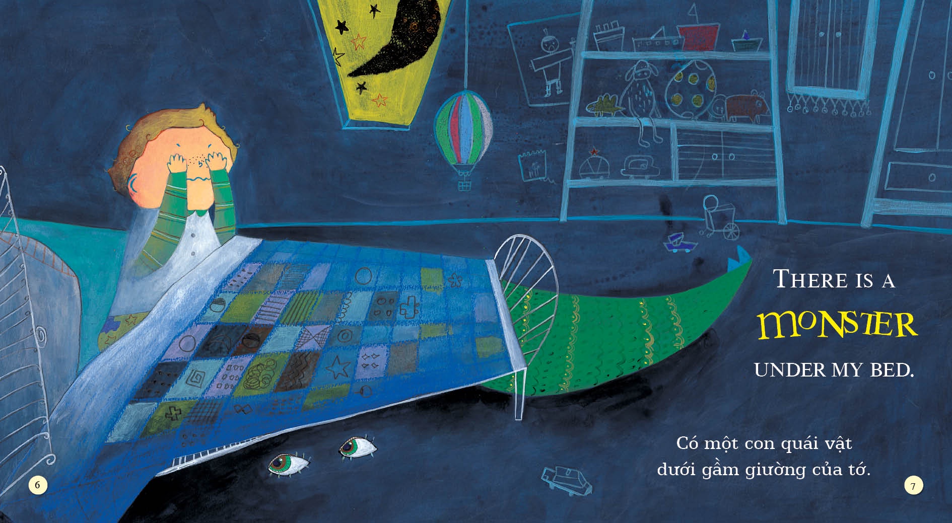 playtime in english - level 3 - a monster under my bed - quái vật dưới gầm giường - Ảnh 4