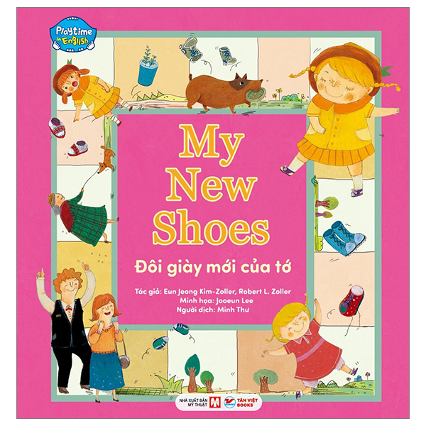 playtime in english - level 3 - my new shoes - đôi giầy mới của tớ - Ảnh 2