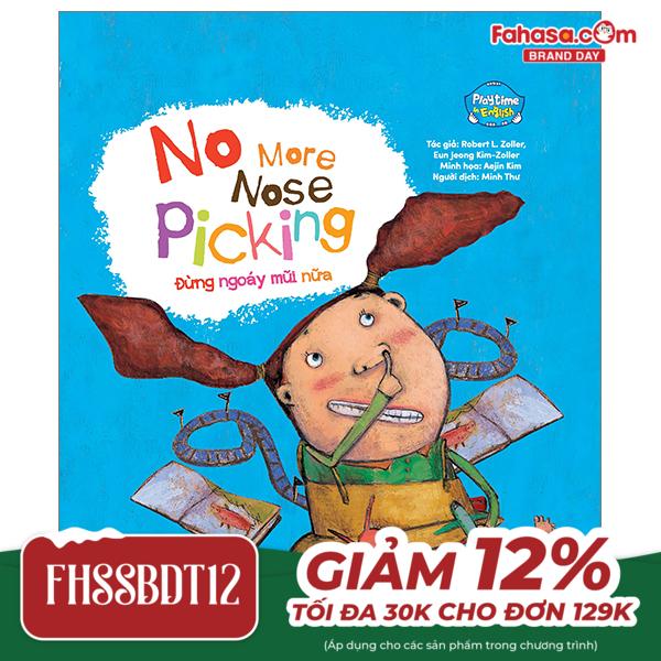 playtime in english - level 3 - no more nose picking - đừng ngoáy mũi nữa