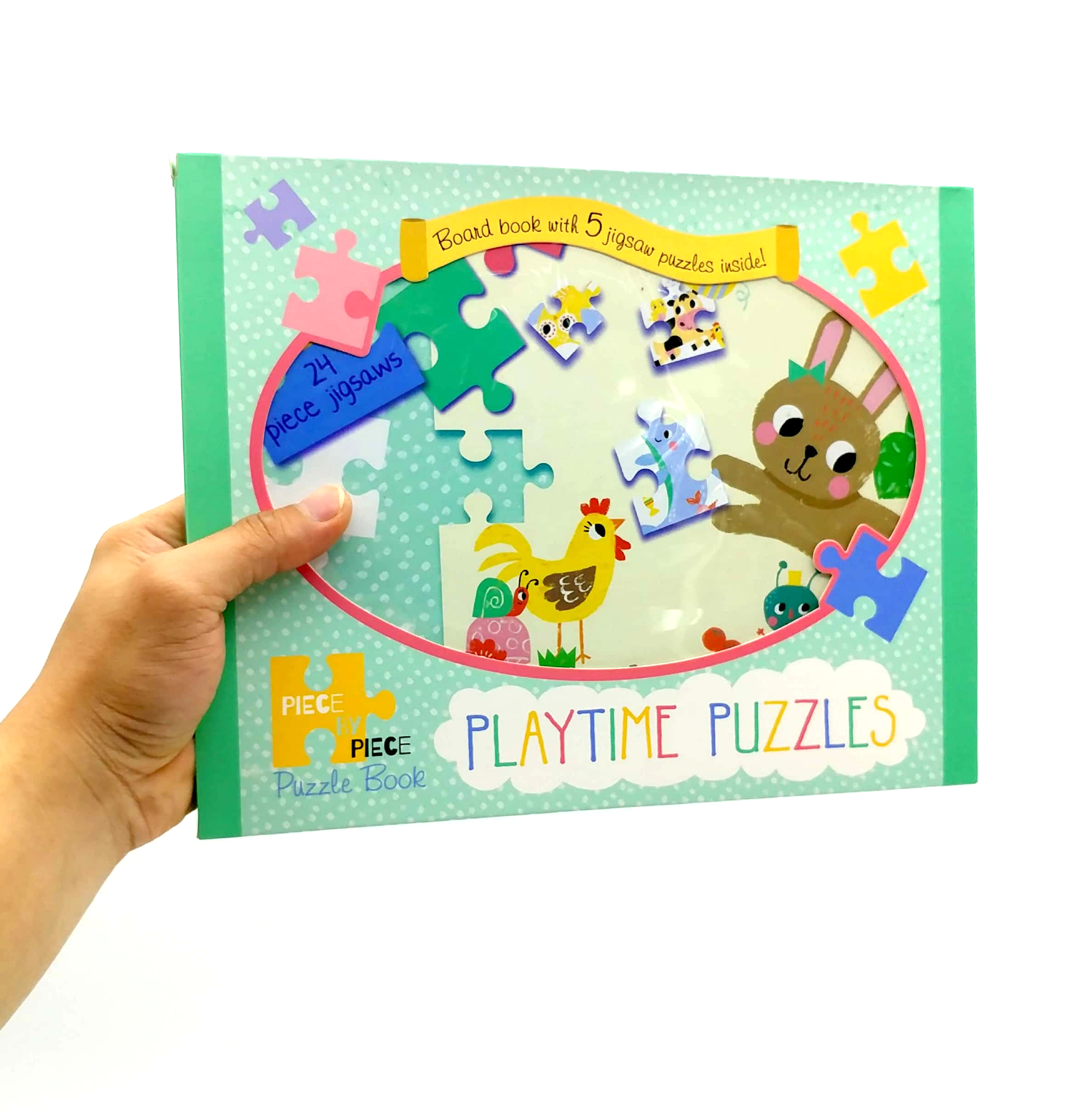 playtime puzzles - piece by piece puzzle books - Ảnh 6