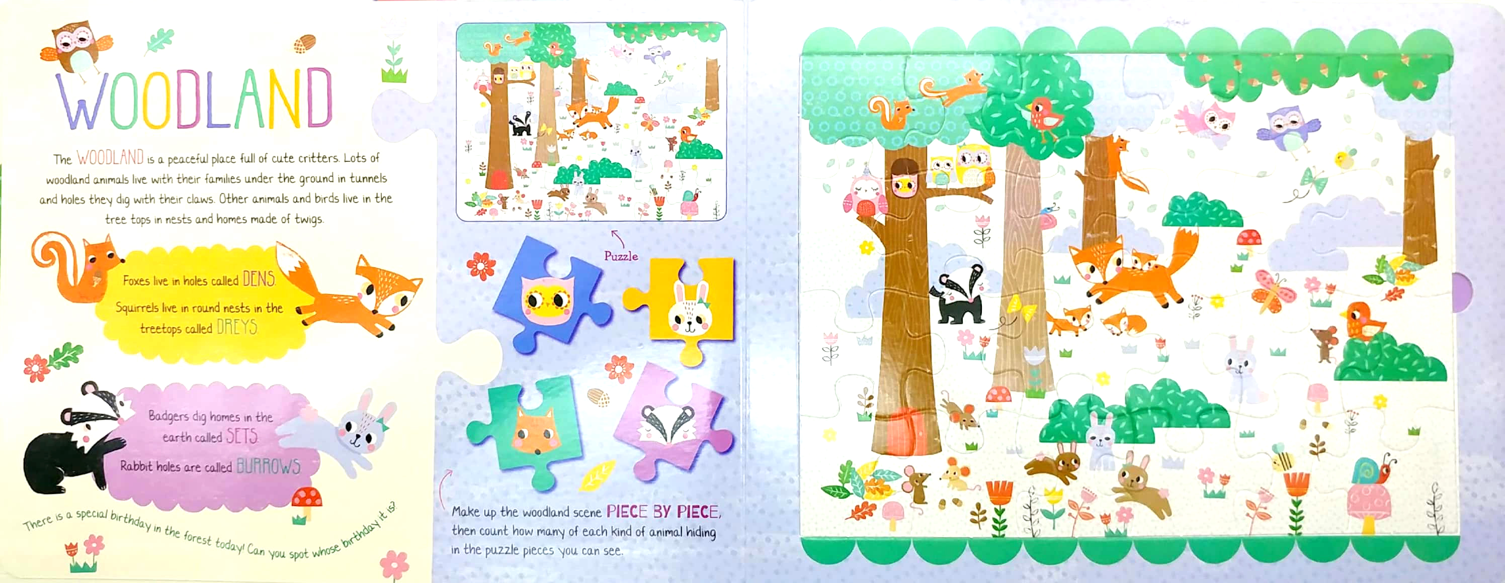 playtime puzzles - piece by piece puzzle books - Ảnh 9