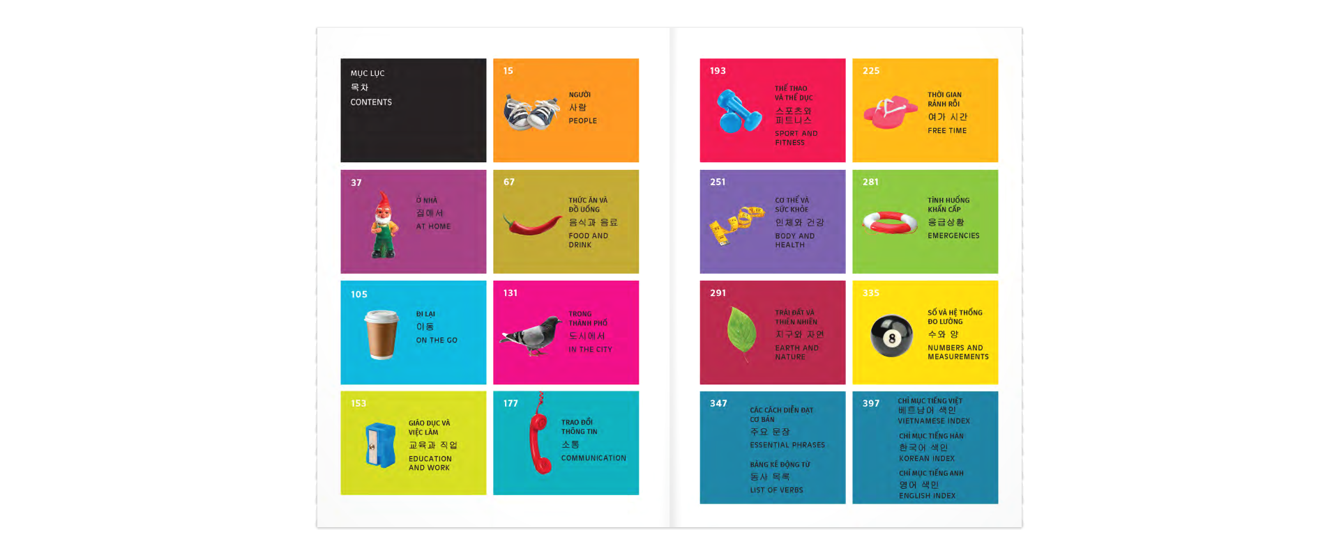 pons general reference - trilingual visual dictionary vietnamese - korean - english - Ảnh 2