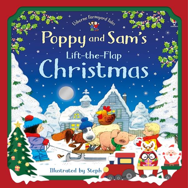 poppy and sam's lift-the-flap christmas (farmyard tales poppy and sam)