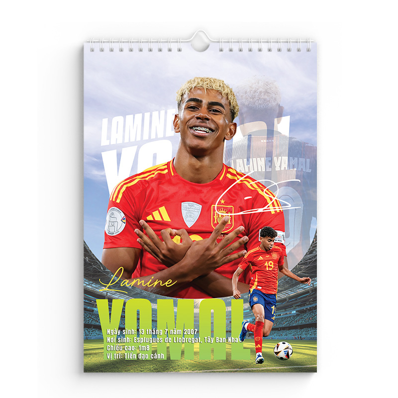Poster Cầu Thủ Bóng Đá 2026 - Kỷ Nguyên Siêu Sao - Ảnh 8