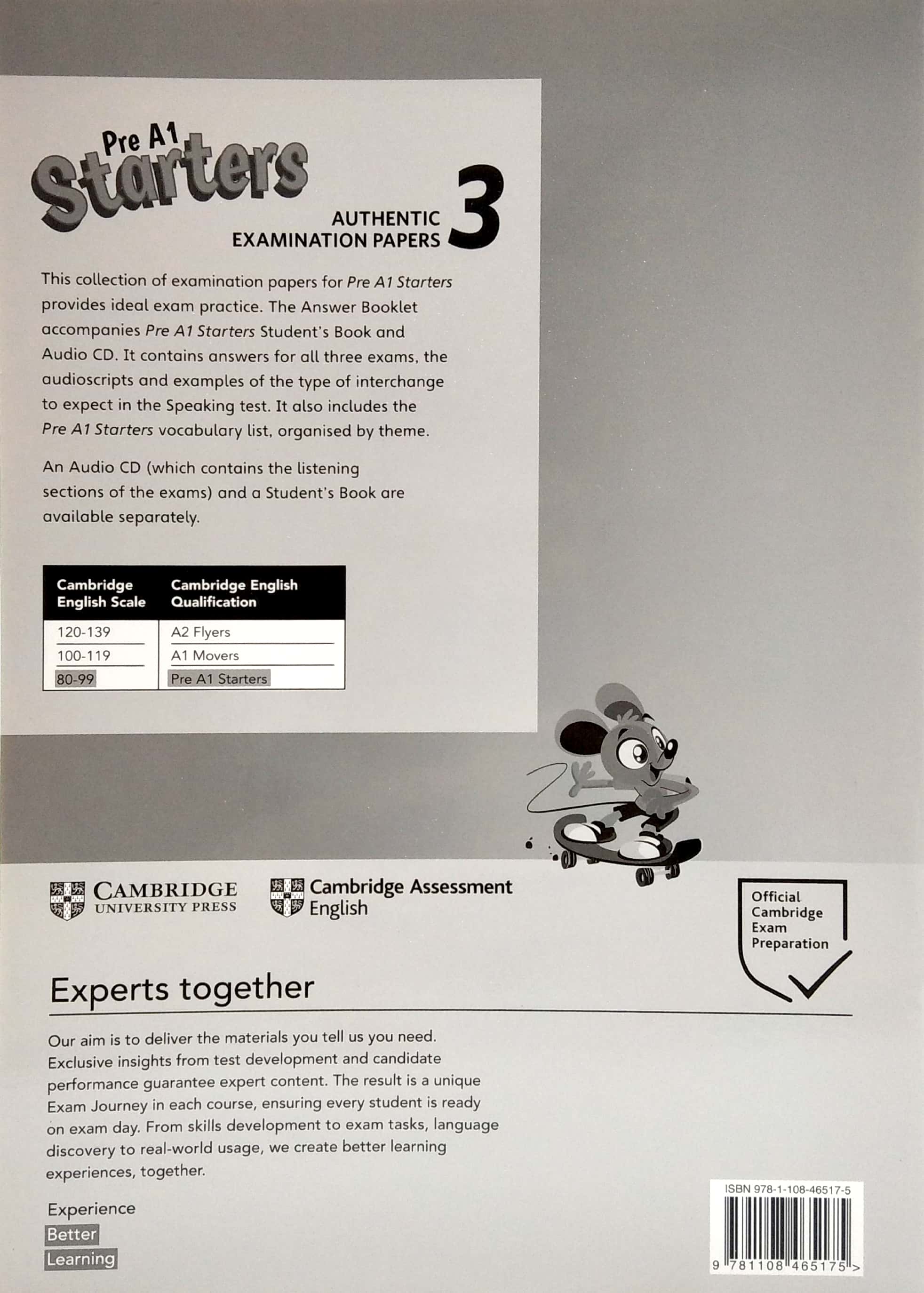 pre a1 starters 3 answer booklet: authentic examination papers - Ảnh 7