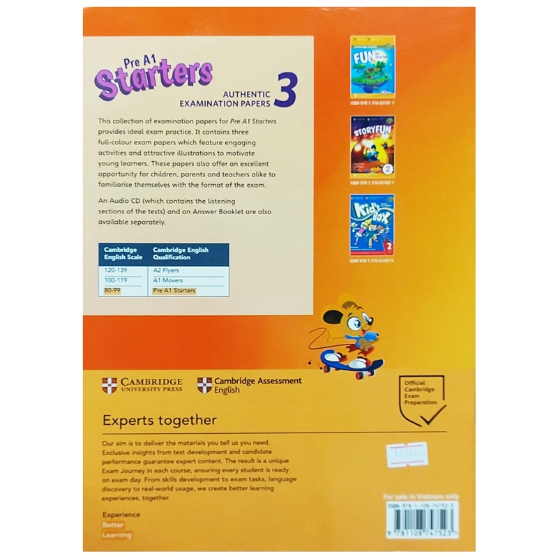 pre a1 starters 3 student's book: authentic examination papers - Ảnh 9
