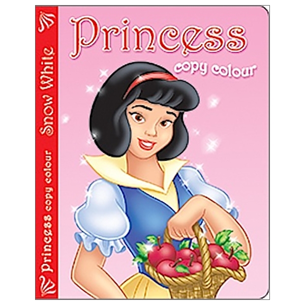 princess copy colour: snow white