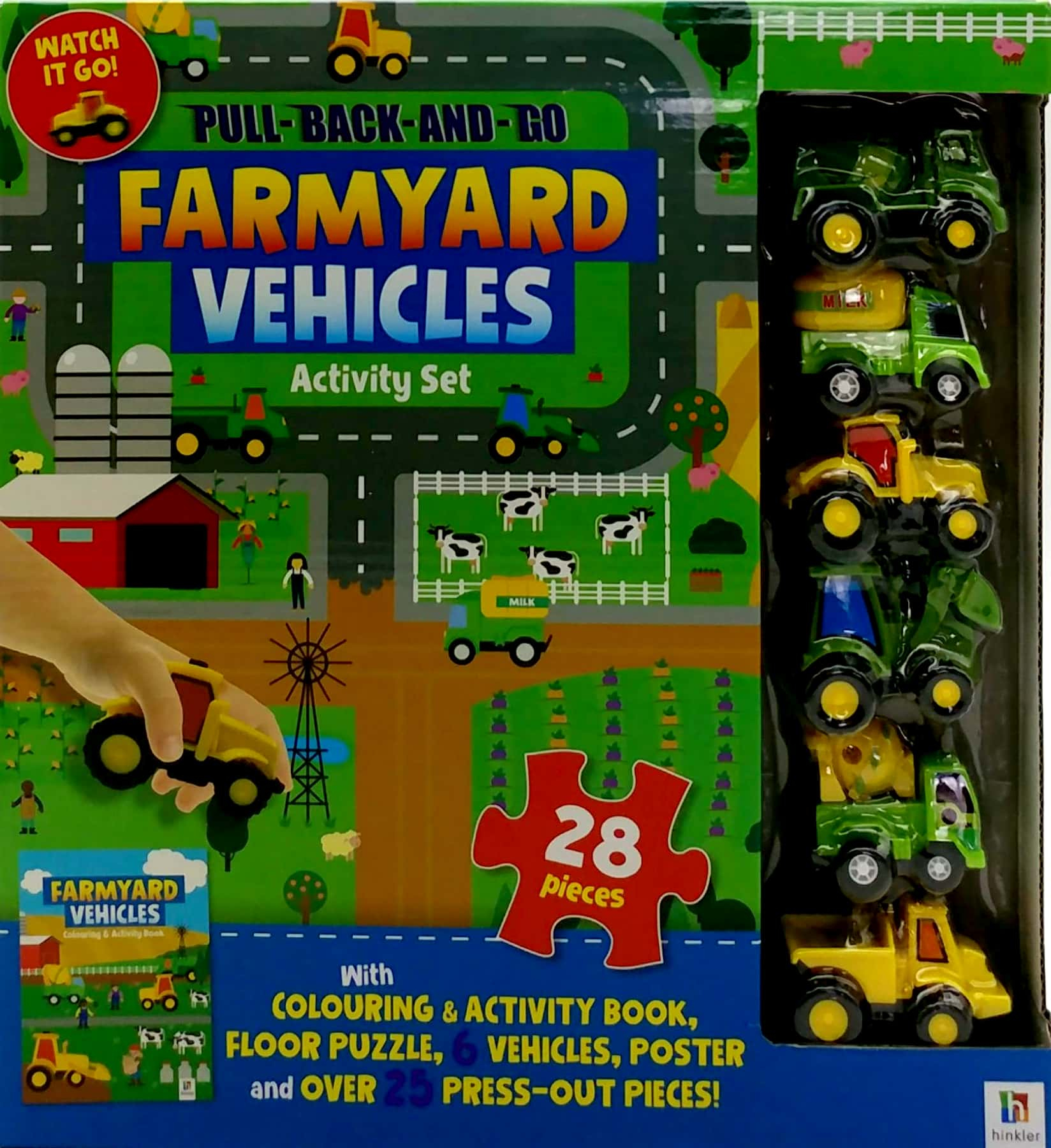 pull-back-and-go: farmyard vehicles - Ảnh 2