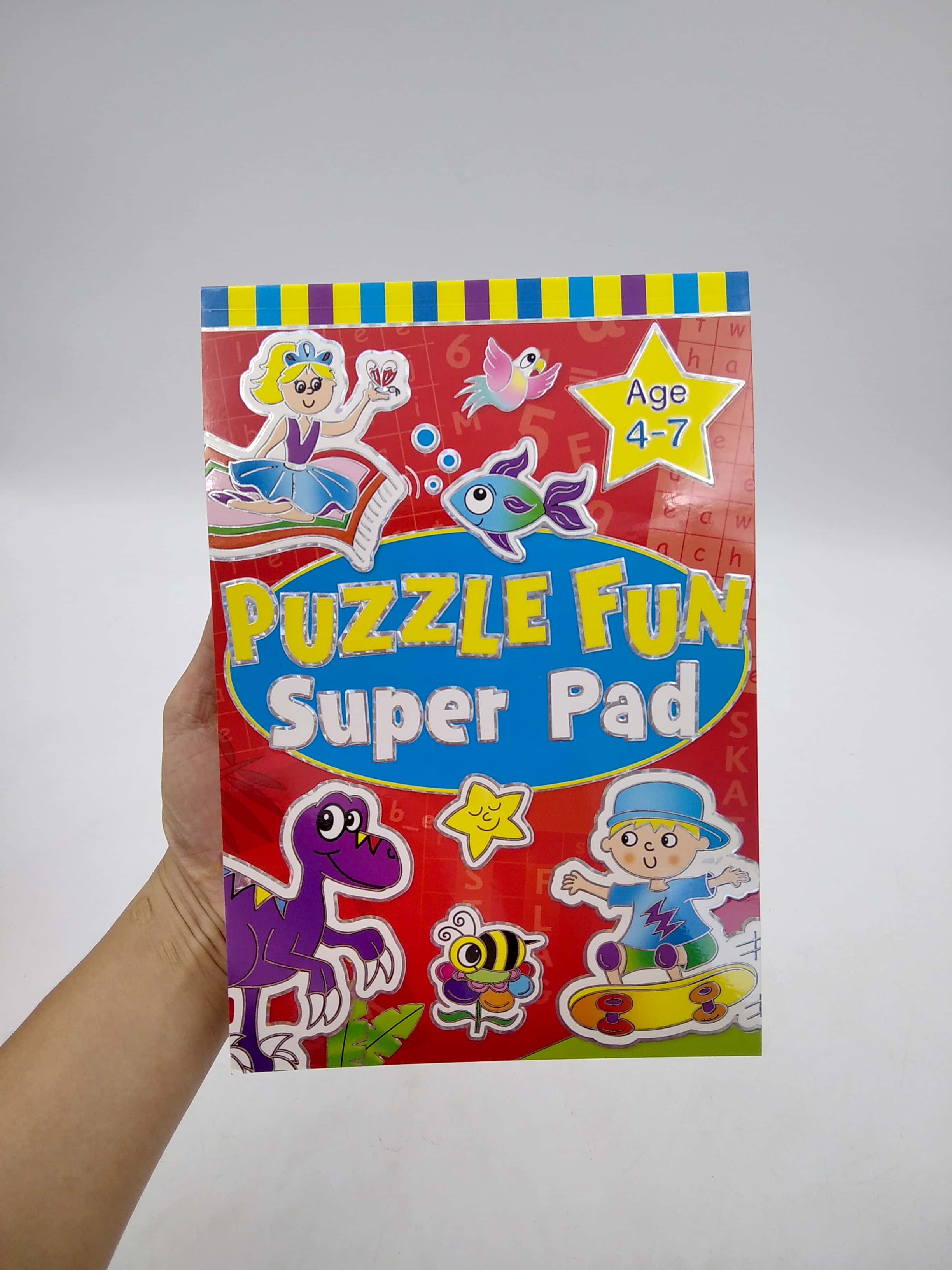 puzzle fun super pad: age 4-7 years - Ảnh 6