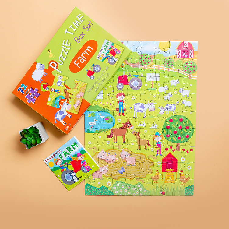 puzzle time box set: farm - Ảnh 10