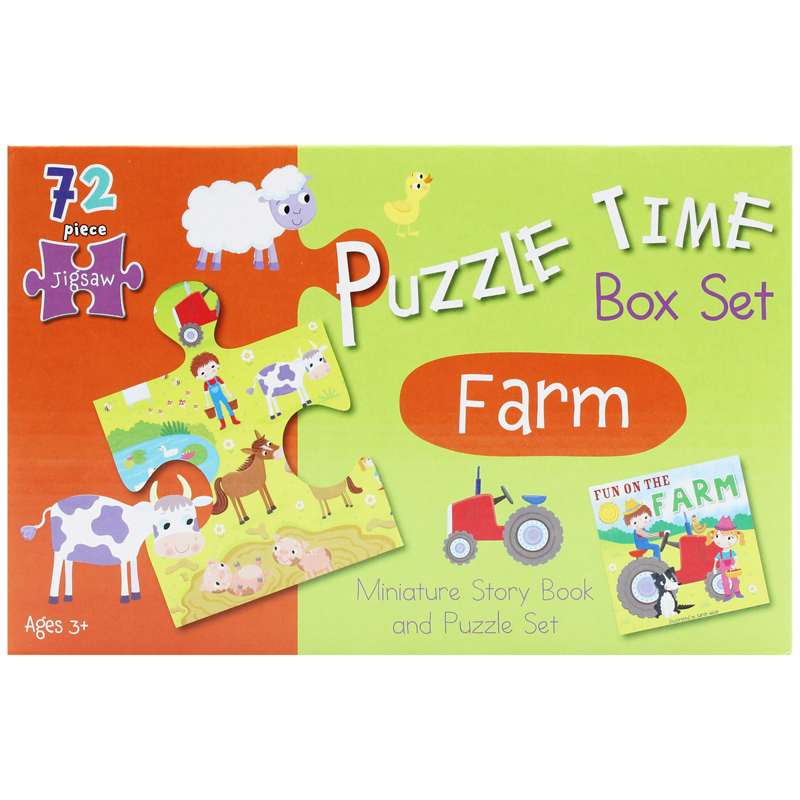 puzzle time box set: farm - Ảnh 2