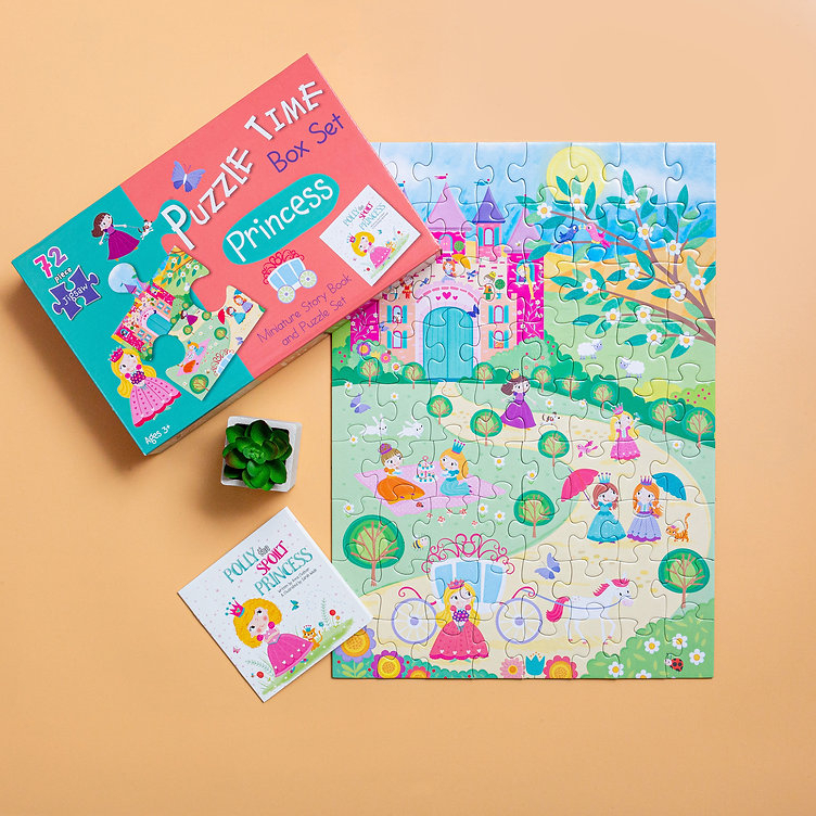 puzzle time box set: princess - Ảnh 10