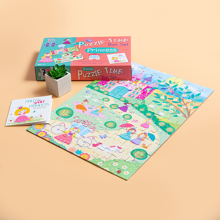 puzzle time box set: princess - Ảnh 8