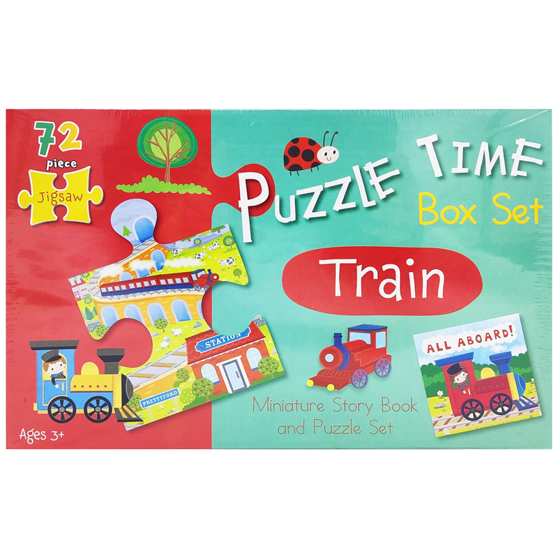 puzzle time box set: train - Ảnh 6