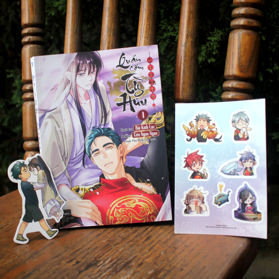 Bộ Quán Cơm Tỳ Hưu - Chỉ Có Vào Không Có Ra - Tập 1 - Bản Đặc Biệt - Tặng Kèm 1 Sticker + 1 Bookmark Bế Hình Bồi Cứng + 1 Sticker Cán Nhũ + 1 Móc Khóa 2 Mảnh 1 Mặt + 2 Thẻ Nhân Vật Cán Màng Hologram + 1 Poster A3 - Ảnh 10
