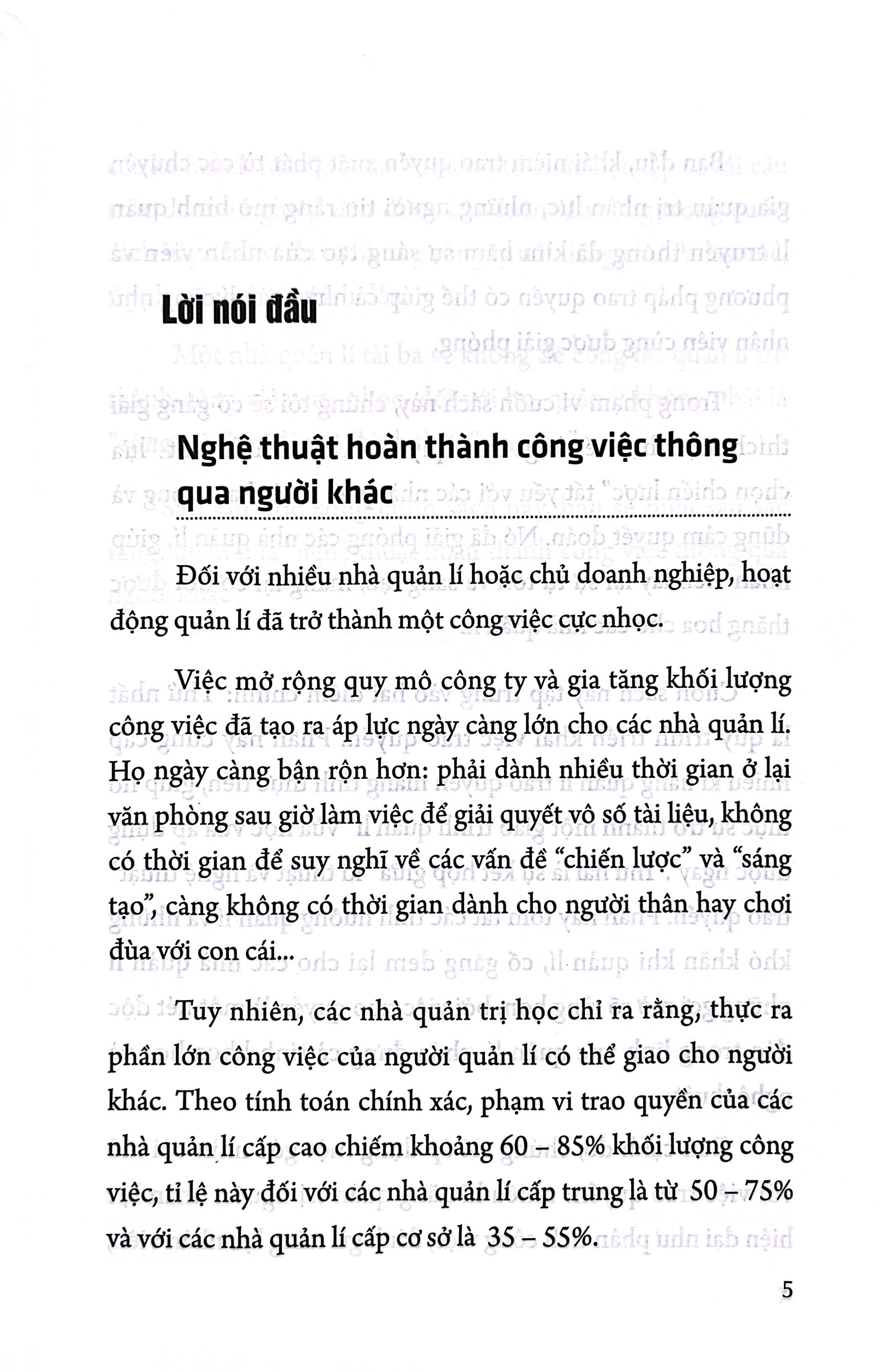 Quản Lí Giỏi Phải Biết Trao Quyền - Ảnh 5