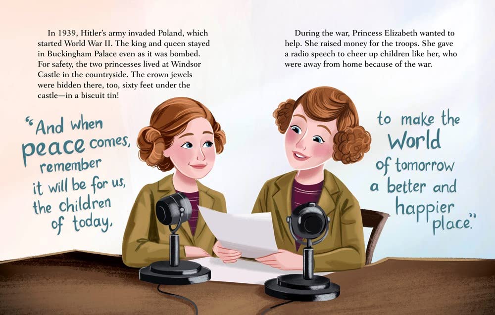 queen elizabeth ii: a little golden book biography - Ảnh 4