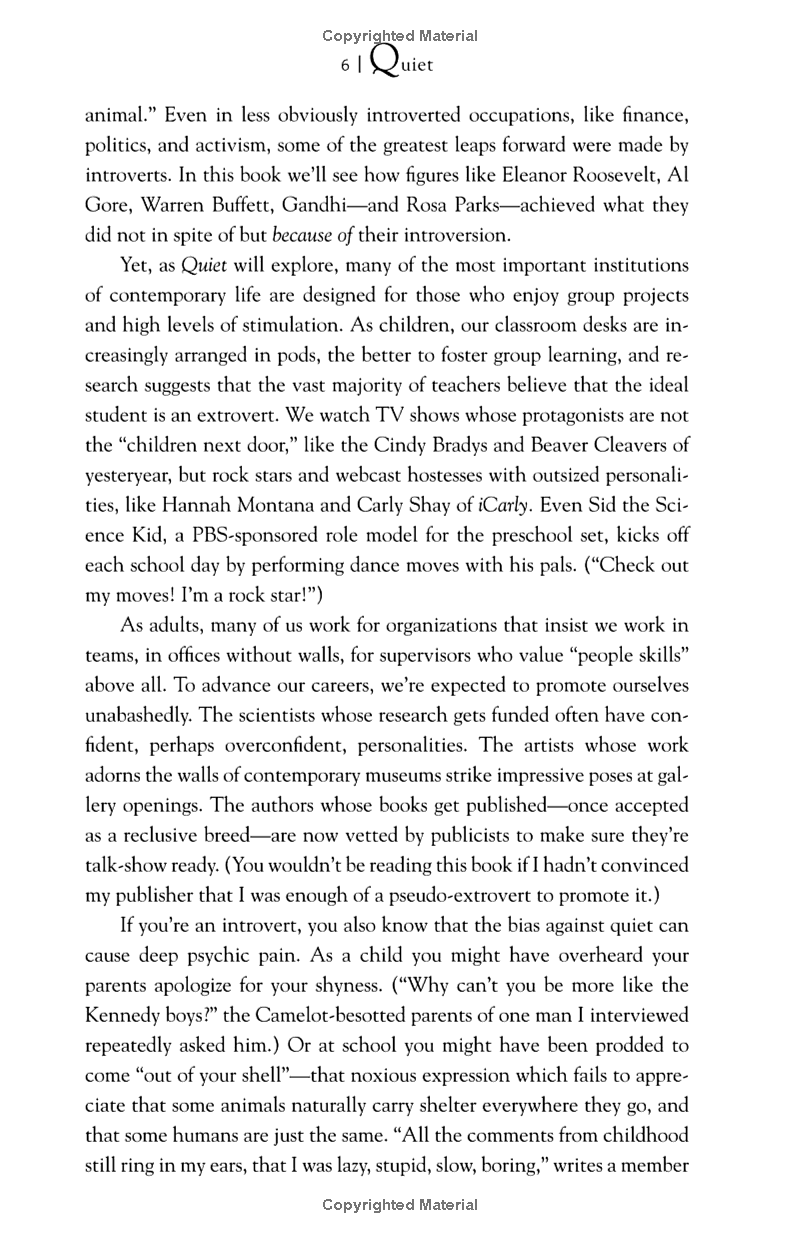 quiet: the power of introverts in a world that can't stop talking - Ảnh 12