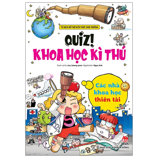 quiz! khoa học kì thú - các nhà khoa học thiên tài