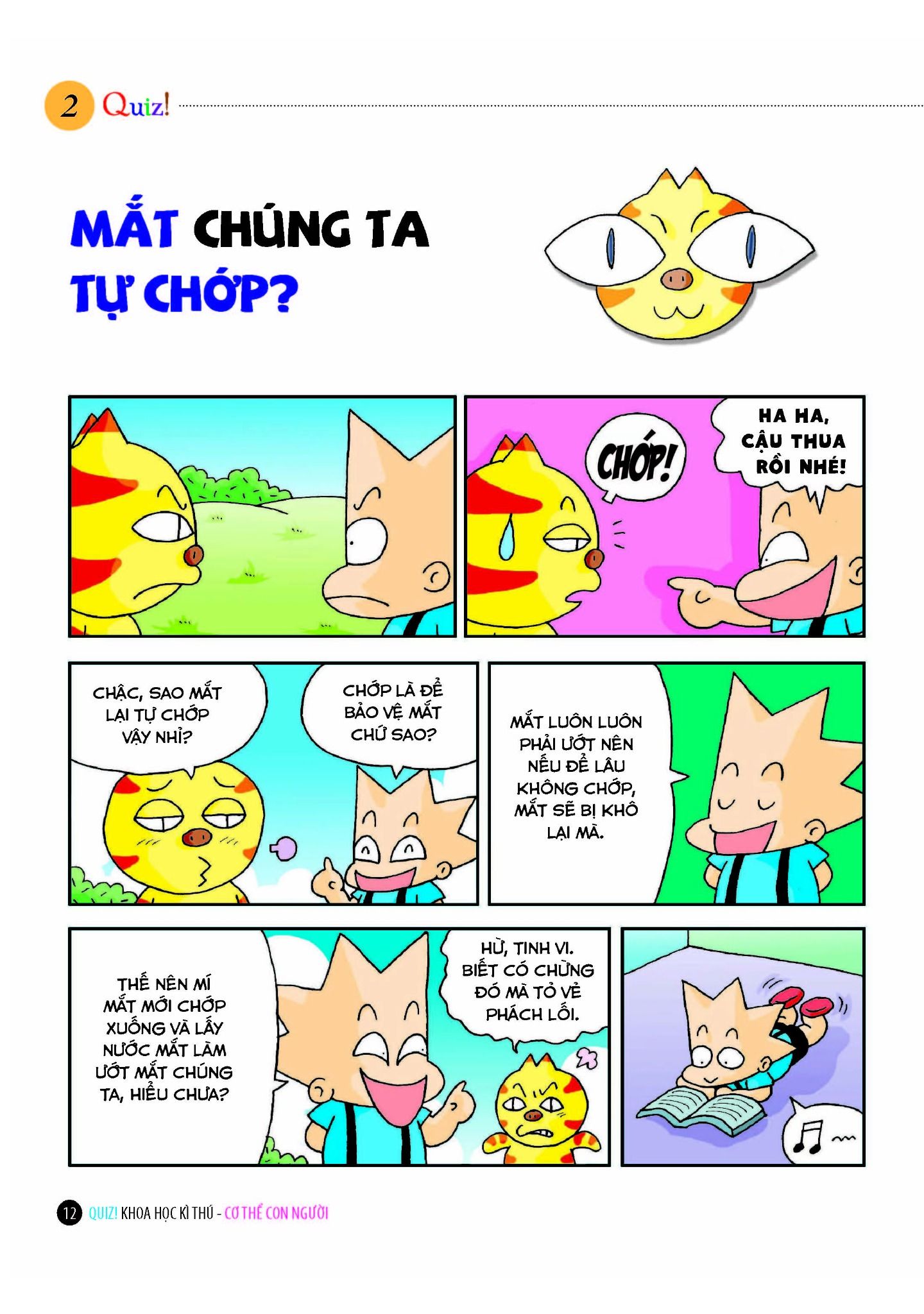 quiz! khoa học kì thú - cơ thể con người (tái bản 2024) - Ảnh 5