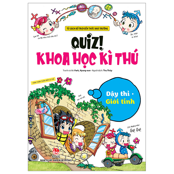 quiz! khoa học kì thú - dậy thì giới tính (tái bản 2024)