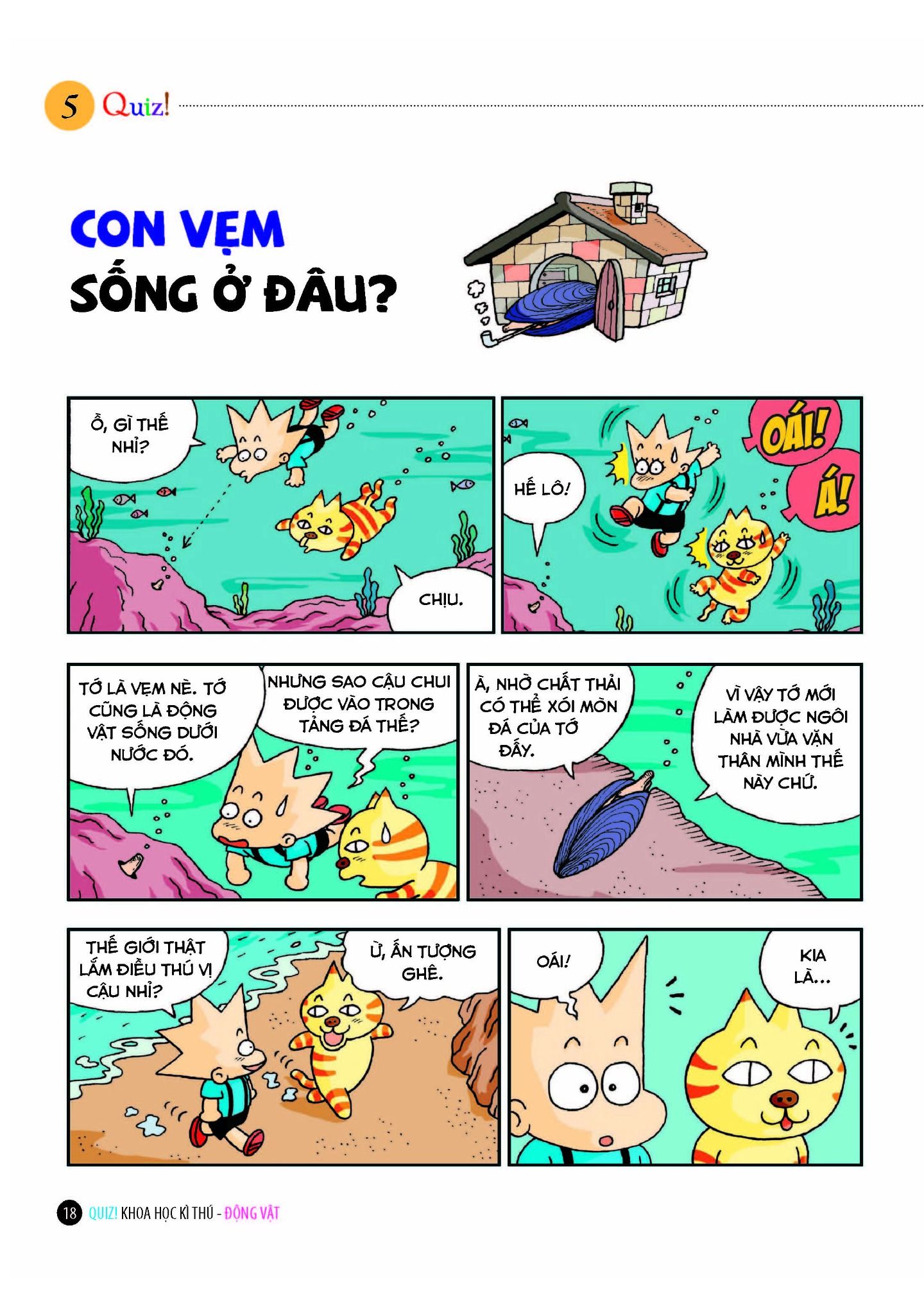quiz! khoa học kì thú - động vật (tái bản 2024) - Ảnh 12