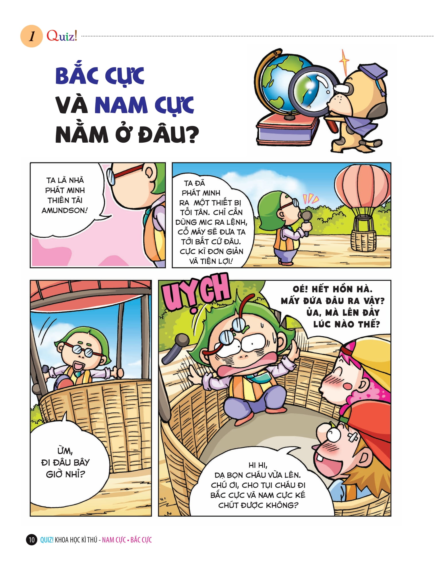 quiz! khoa học kì thú - nam cực - bắc cực - Ảnh 2