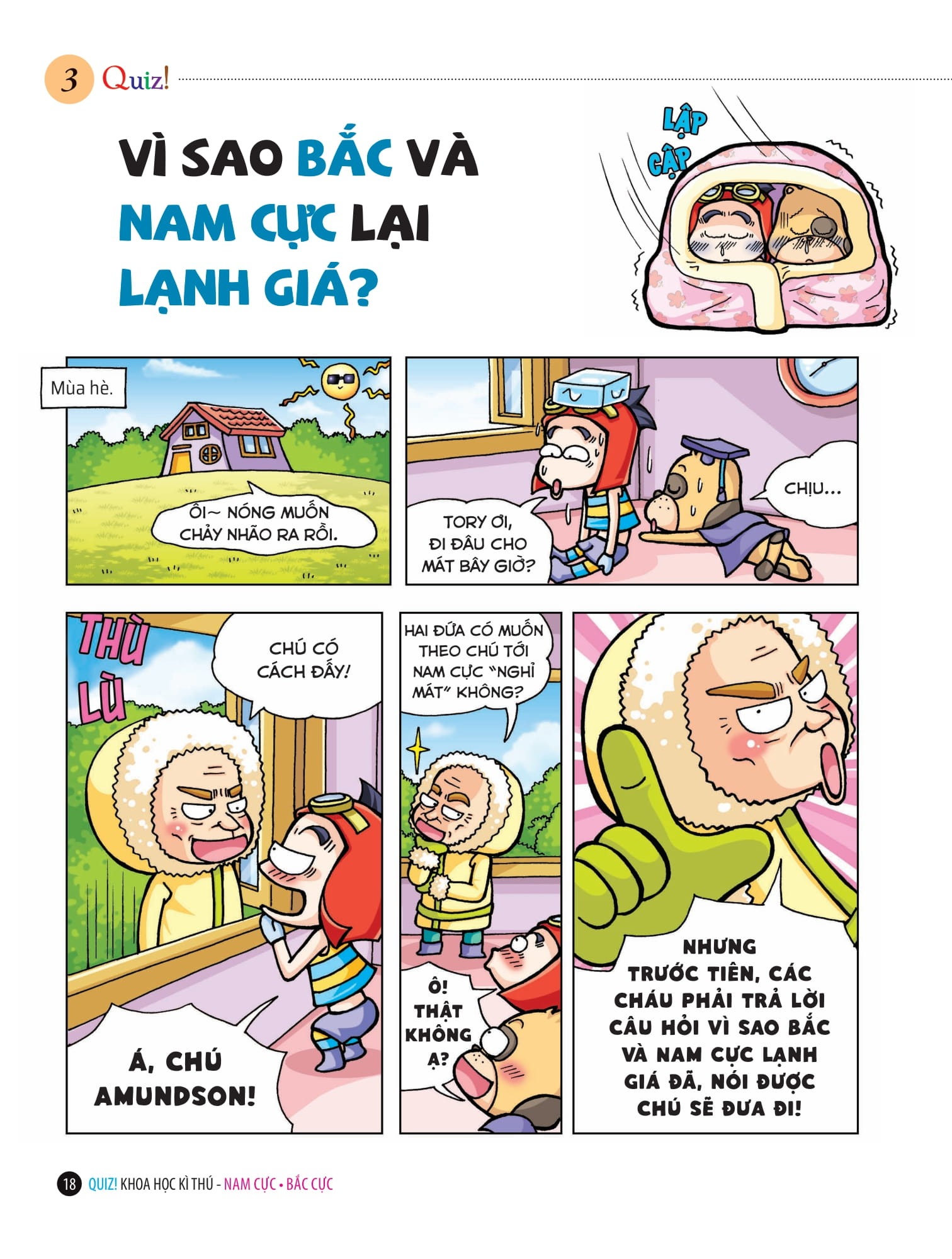 quiz! khoa học kì thú - nam cực bắc cực (tái bản 2024) - Ảnh 11