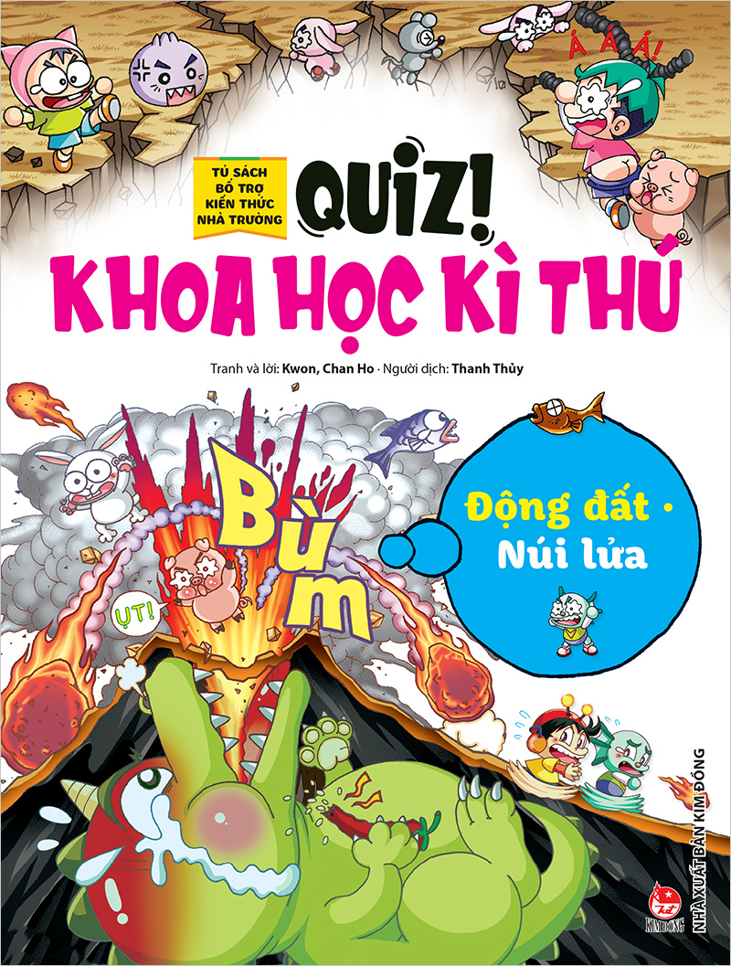 quiz! khoa học kì thú - núi lửa động đất (tái bản 2020) - Ảnh 2