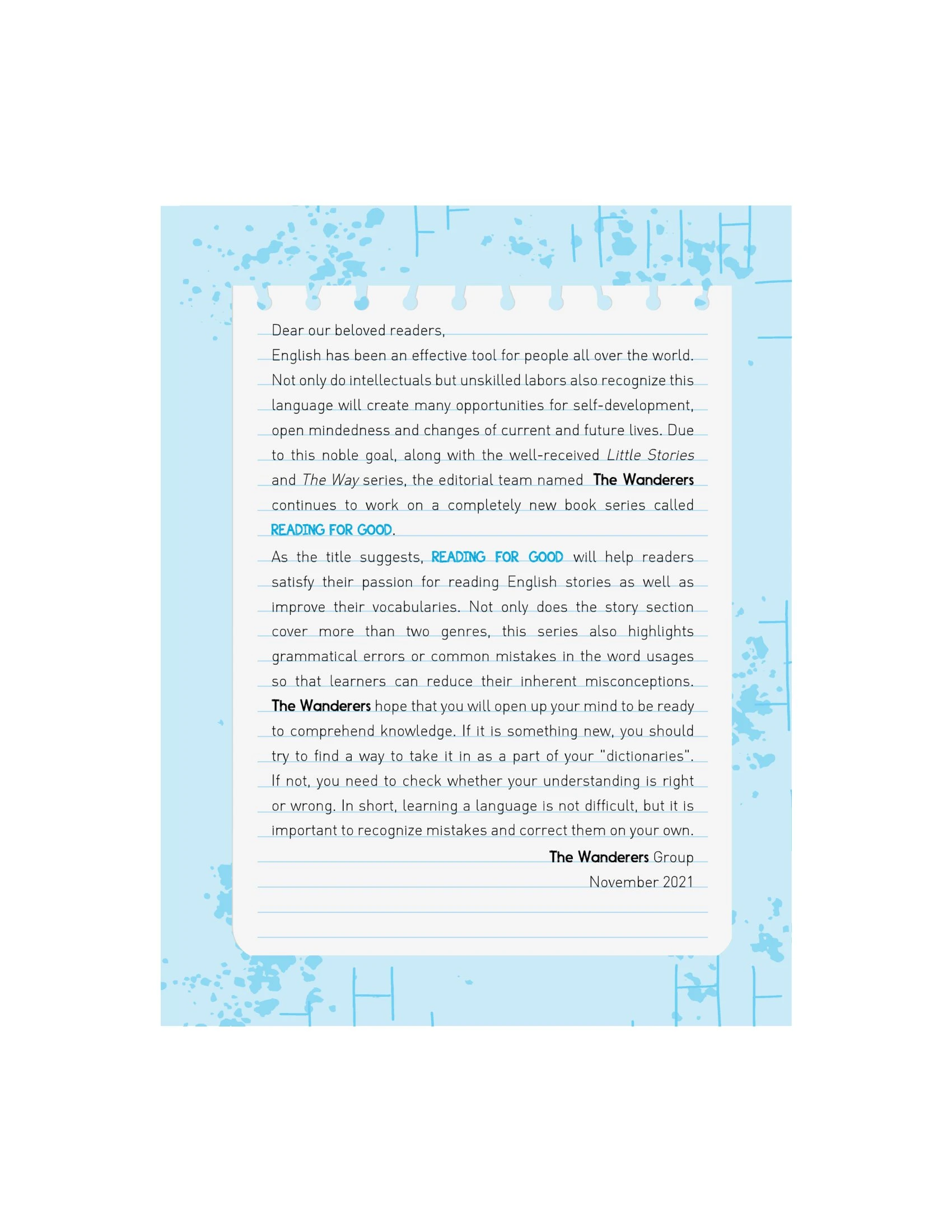 reading for good (bộ 3 cuốn) - Ảnh 5