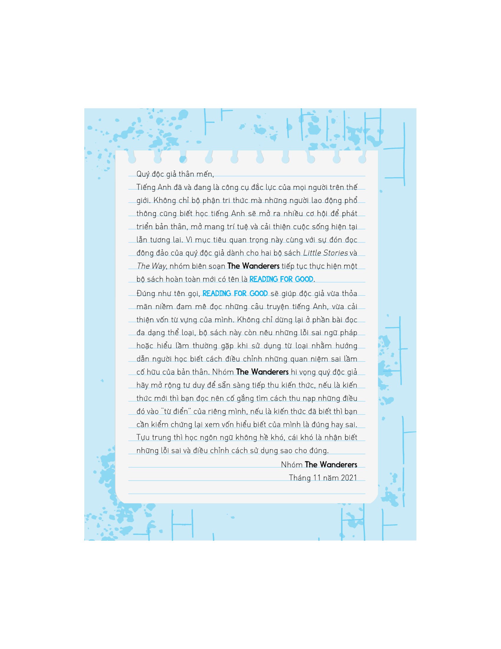 reading for good - partice makes perfect - Ảnh 5