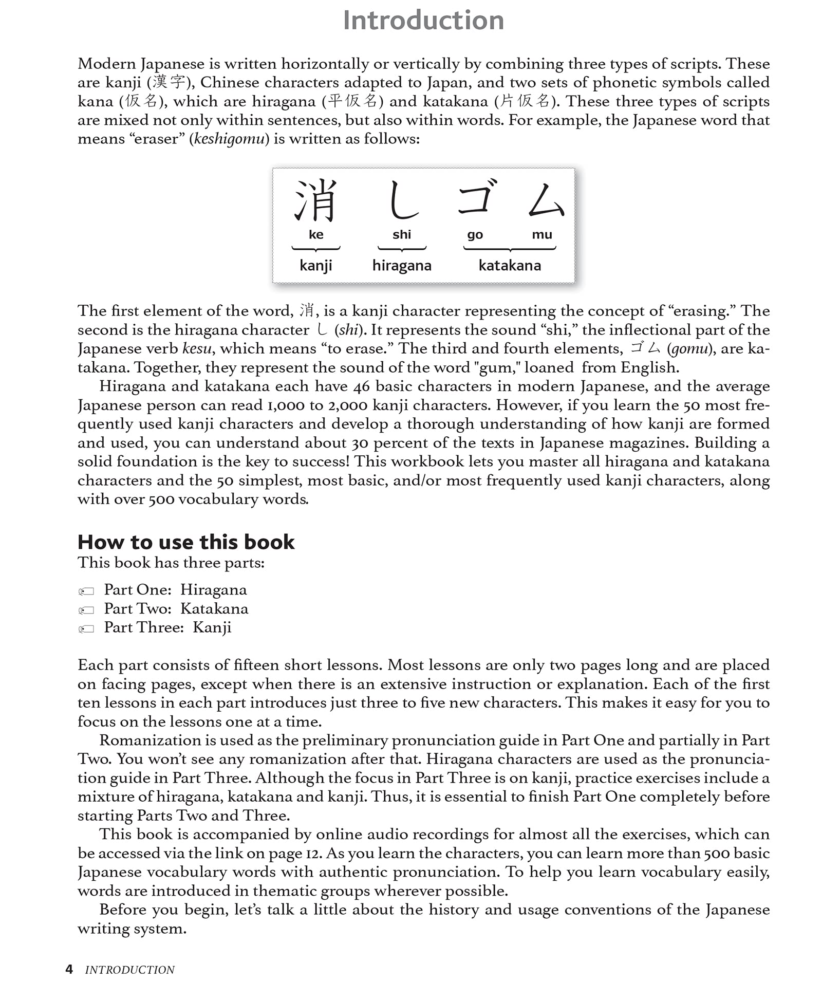 reading & writing japanese: a workbook for self-study: a beginner's guide to hiragana, katakana and kanji (free online audio and printable flash cards) - Ảnh 6