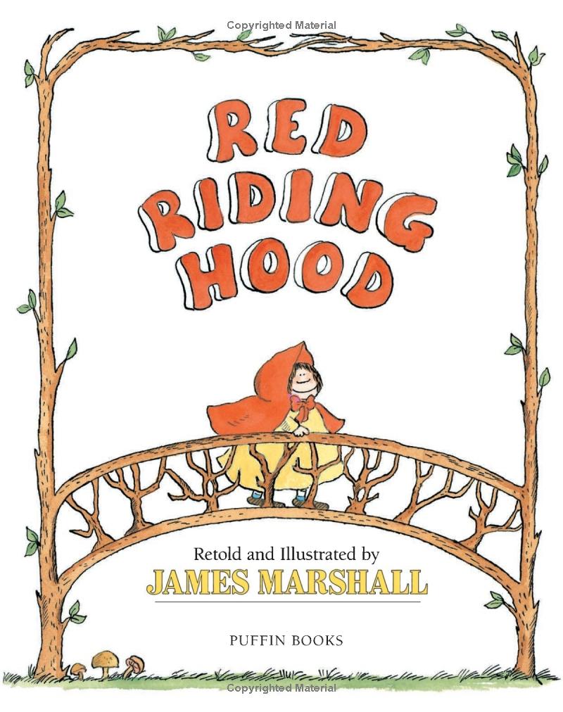 red riding hood (retold by james marshall) - Ảnh 3