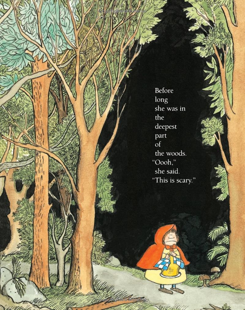red riding hood (retold by james marshall) - Ảnh 9