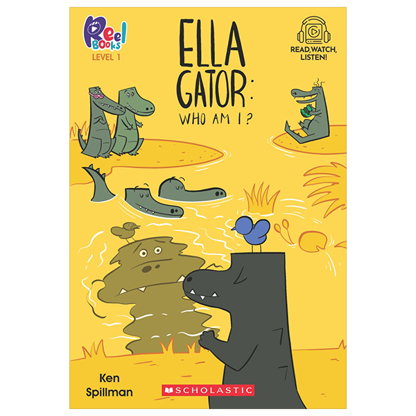 reel books level 1 - ella gator 1 - who am i? (with storyplus)