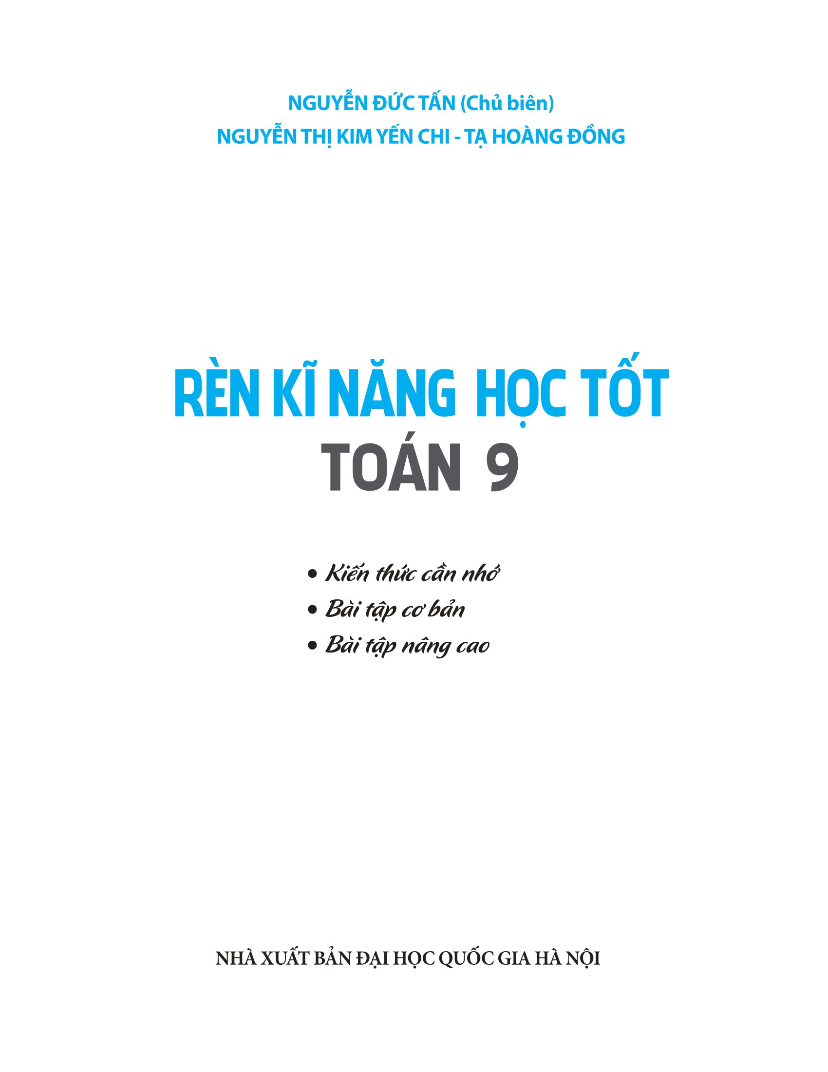 rèn kĩ năng học tốt toán 9 (tái bản) - Ảnh 2