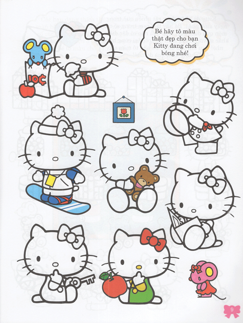 rèn luyện khả năng quan sát - hello kitty - Ảnh 10
