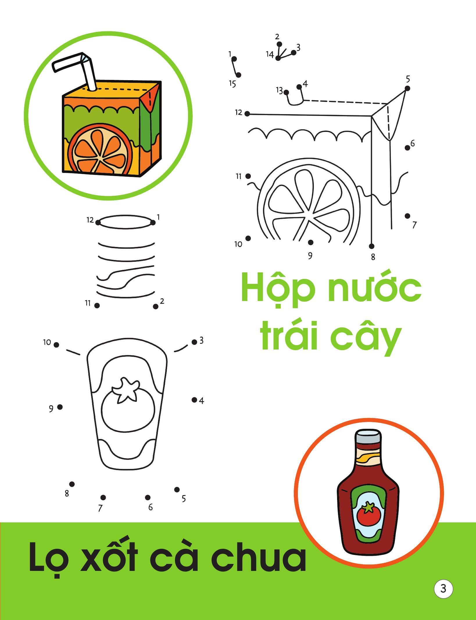 Rèn Luyện Kỹ Năng Cầm Bút Cho Trẻ - Nối Số Và Tô Màu - Ảnh 5