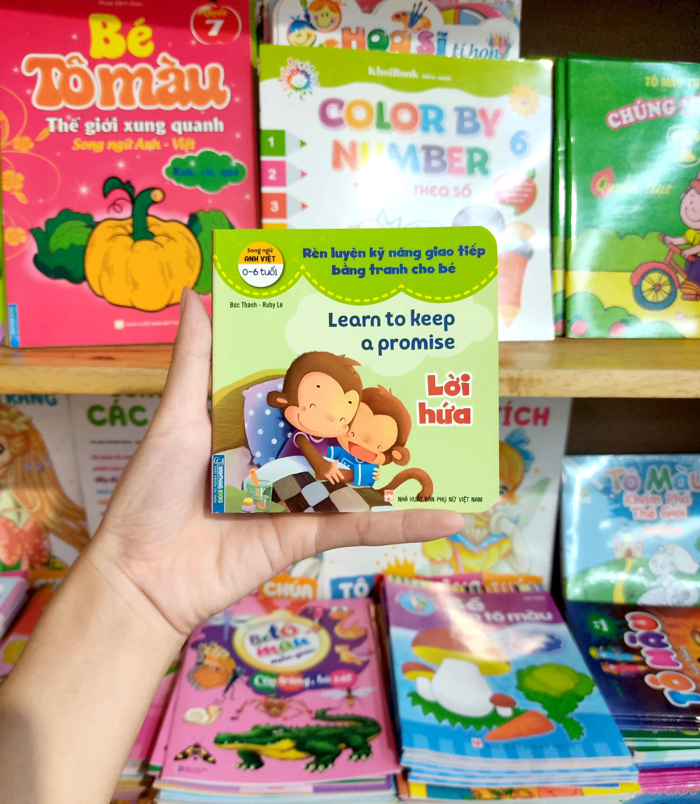 rèn luyện kỹ năng giao tiếp bằng tranh cho bé - lời hứa (song ngữ anh - việt) - Ảnh 8