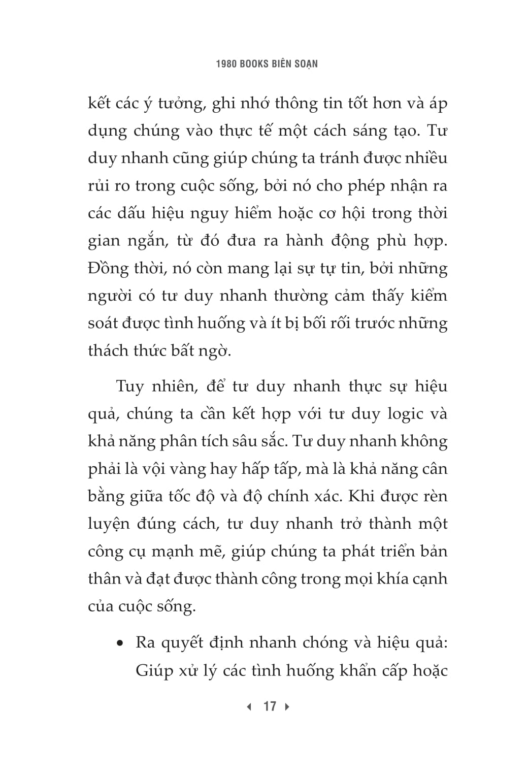 Rèn Luyện Kỹ Năng Tư Duy Nhanh Trong Công Việc - Ảnh 15