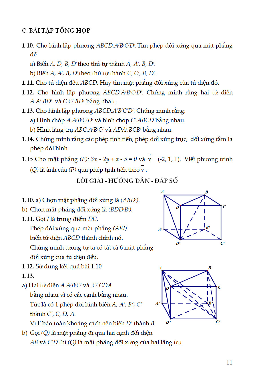 rèn luyện tư duy giải toán hình học lớp 12 - Ảnh 12