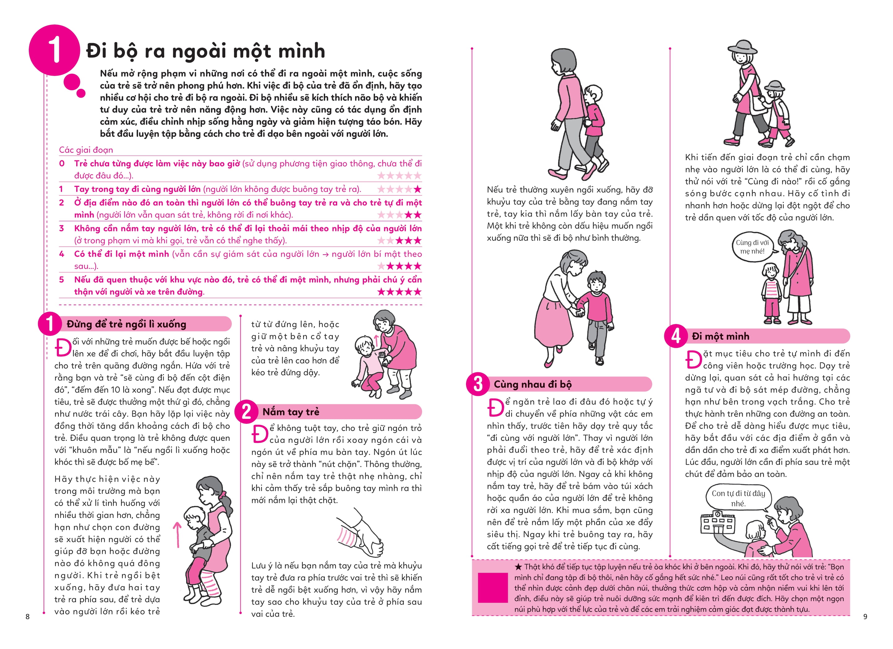 rèn nền nếp, cùng con khôn lớn - tập 6 - kĩ năng khi đi ra ngoài - Ảnh 5