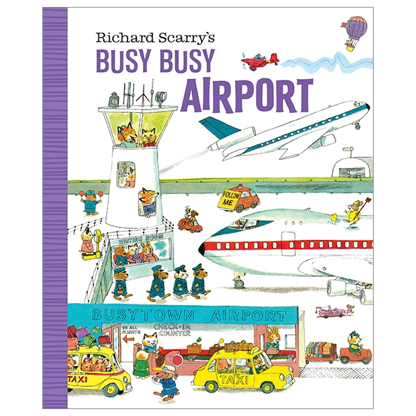 richard scarry's busy busy airport (richard scarry's busy busy board books)