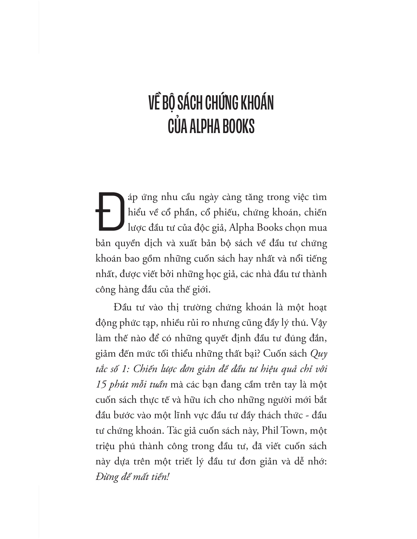 rule #1 - quy tắc số 1 - Ảnh 7