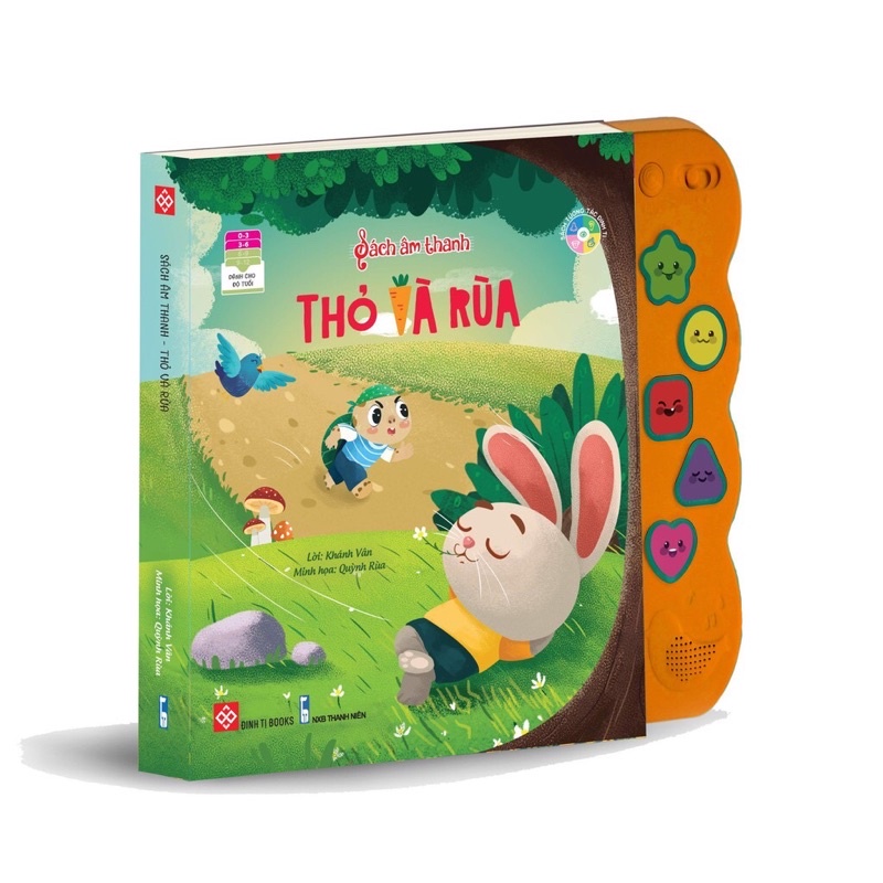 sách âm thanh - thỏ và rùa - Ảnh 2
